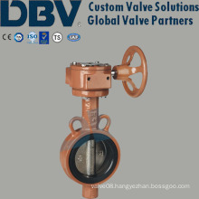 Wafer Type Worm-Gear Soft Sealing Butterfly Valve